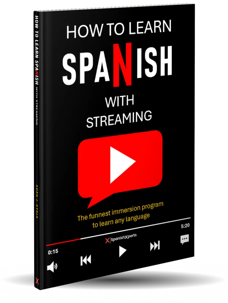 How to Learn Spanish With Streaming by Adán J. Ayala, paperback